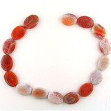 16 Count 19x26mm Fire Agate Polished Ovals
