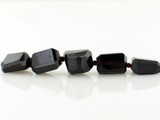 Black CZ Simple Cut Nuggets, 5 Count