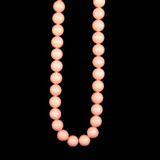 14mm Peach Shell  Pearl Rounds, 28 Count (Closeout)