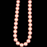 16mm Pink Shell Pearl Rounds (Closeout), 25 Count