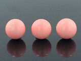16mm Peach Shell Pearl Rounds, 25 Count (Closeout)