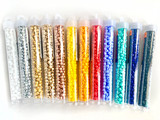 4.5mm Assorted Color Czech Rola Seed Beads, Approx. 20g Vial