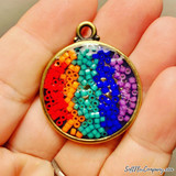 11/0 Assorted Color Miyuki Delica Seed Beads, Approx. 8g Vial