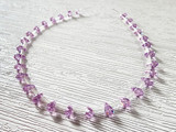 5x3mm Pink Tourmaline CZ Faceted Briolettes, 30 Count