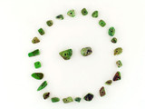 Polished Gaspeite Chips, Approx 30 Count