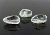 Green Amethyst Polished Nuggets & Rounds, 9 Count