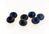 12x10mm Lapis Lazuli Overlapping Oval, 10 Count