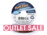 Soft Flex Beading Wire 10ft Butterscotch Color .019 Medium Diameter (Outlet Sale)