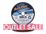 Soft Flex Beading Wire 30ft Butterscotch Color .019 Medium Diameter (Outlet Sale)