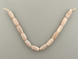 12 Count 9-10mm Natural Dark Color Elk Antler Polished Barrels (Closeout)