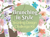 Brunching in Style Beading Design Challenge Kit, Inspiration for Jewelry Makers of All Levels