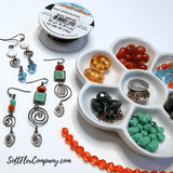 Beach Bonfire Beading Design Challenge Kit, Inspiration for Jewelry Makers of All Levels