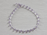 5x3mm Lavender CZ Faceted Briolettes, 30 Count