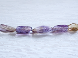 Assorted Sizes Ametrine Faceted Nuggets, 5 Count